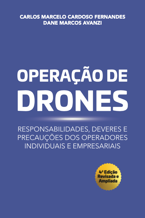Capa Livro Operaçao de Drones 4 edição Capa Livro Operaçao de Drones 4 edição